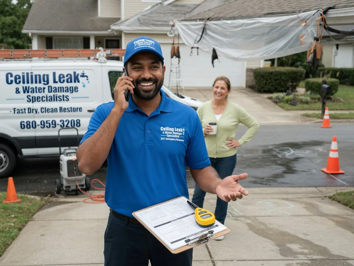 Ceiling Leak Cleanup Lakin, KS FAQs